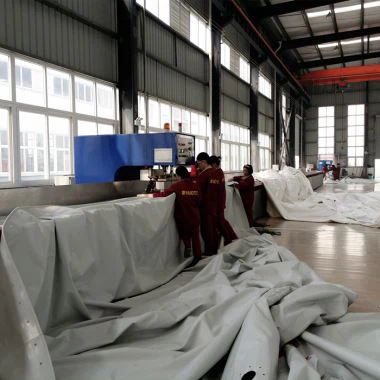 Διπλή κάτοχος αερίου μεμβράνης για έργα βιοαερίου